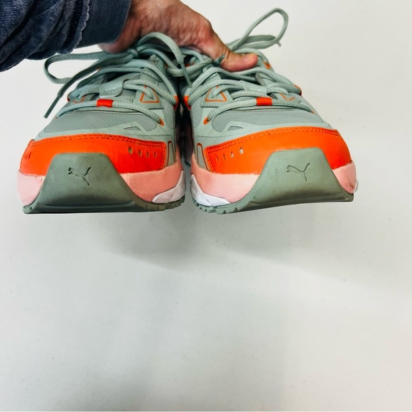 Puma TRC Mira Tech Colorful Green Sneakers Size 10.5 - Picture 10 of 11